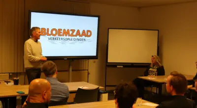 meet and greet bij Verkeersschool Bloemzaad voor het ondernemersnetwerk van TradeXchange